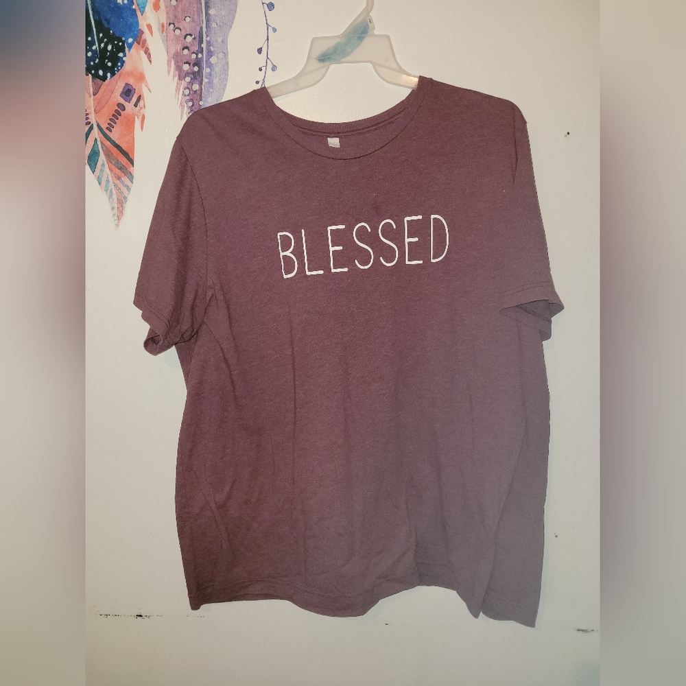 Bella canvas vinyl printed shirt